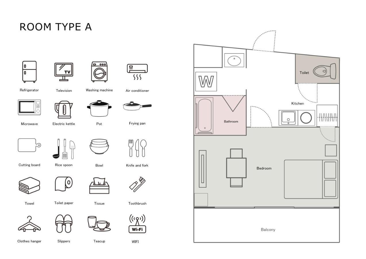 Naly. Tenma Afp Apartment Osaka Exterior foto
